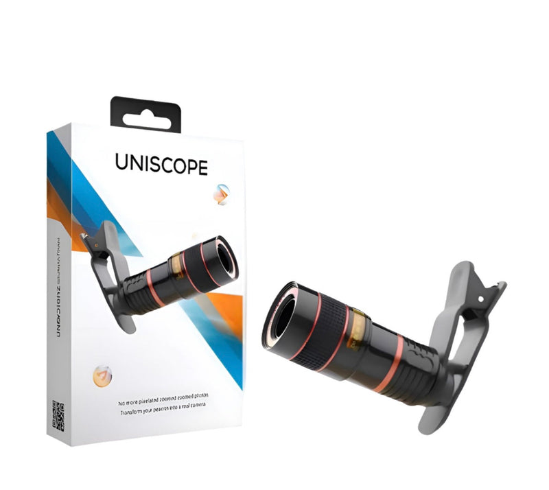 Uniscope™ 40× Smartphone Telescope Uniscopegalaxy